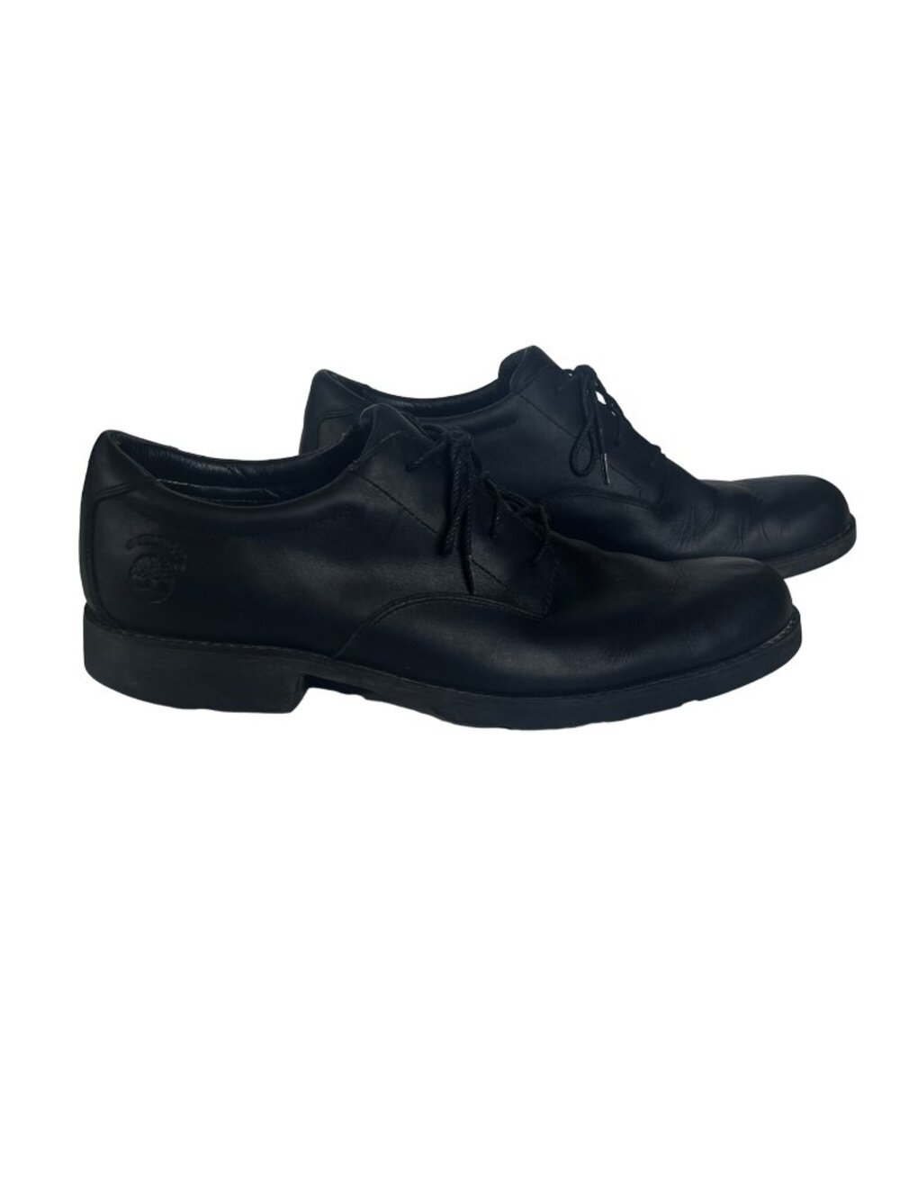 Timberland GSR Genuine Leather Dress Shoes Mens Black Size 9.5M